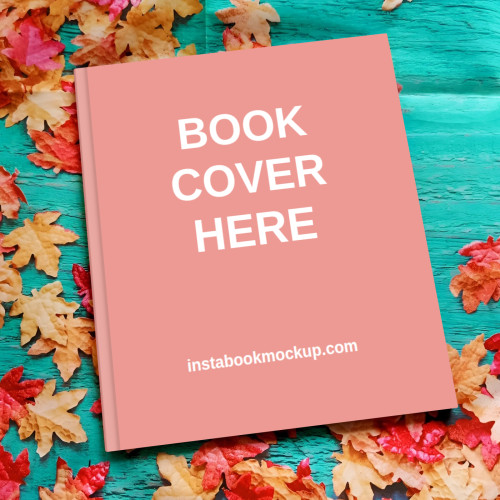 picture's book on autumn floor