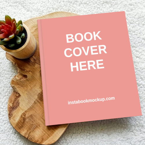 picture book with wooden pot