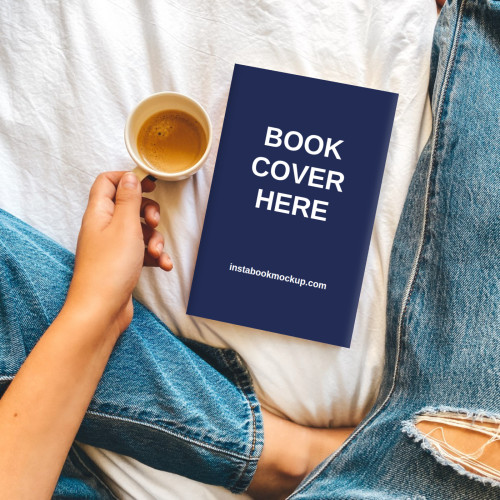 trendy read with good latte