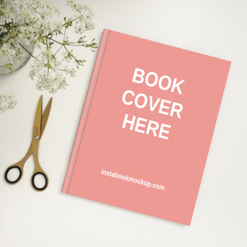 picture book with scissor baby's breath