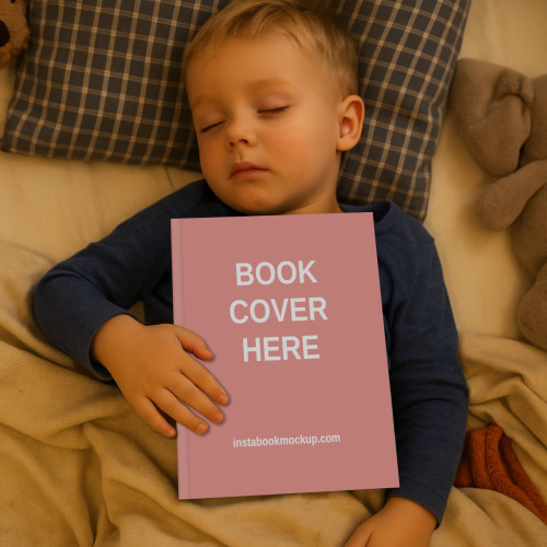 baby sleep with favorite book
