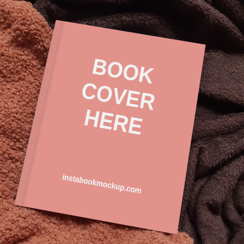 picture's book on cozy blanket