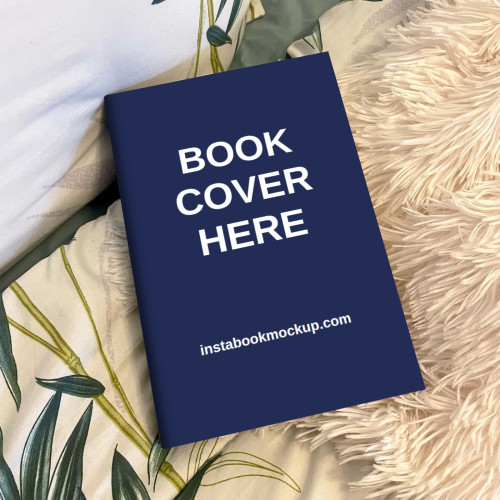 cozy reads on white fur