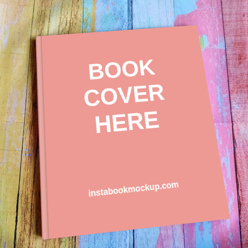 picture book on colorful floor